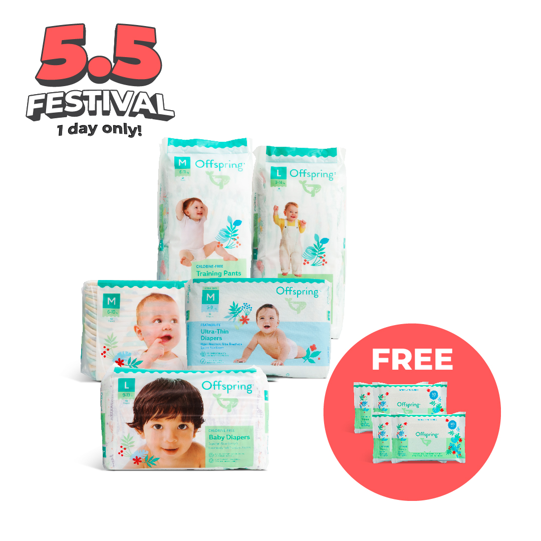 Chlorine-Free Baby Diapers